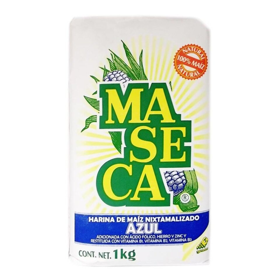 Harina De Maiz Azul Maseca 1.0 Kg