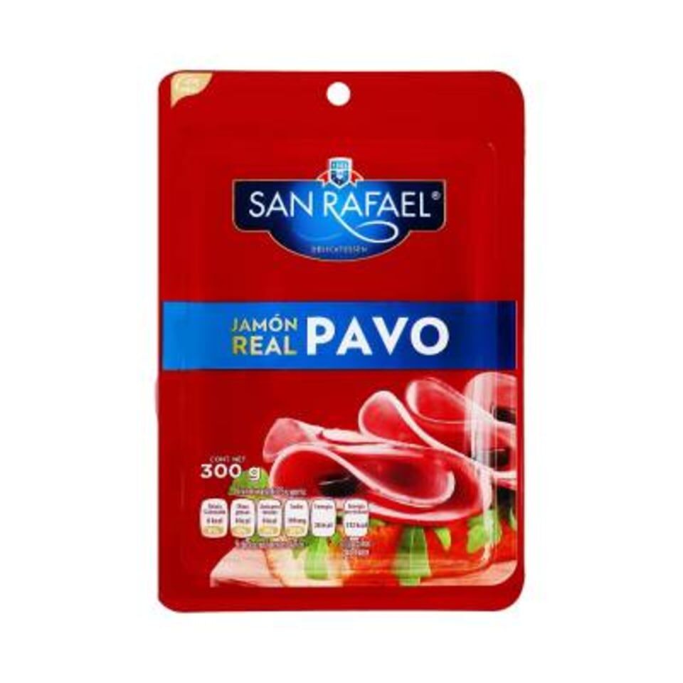 Jamón Real De Pavo San Rafael 300 G