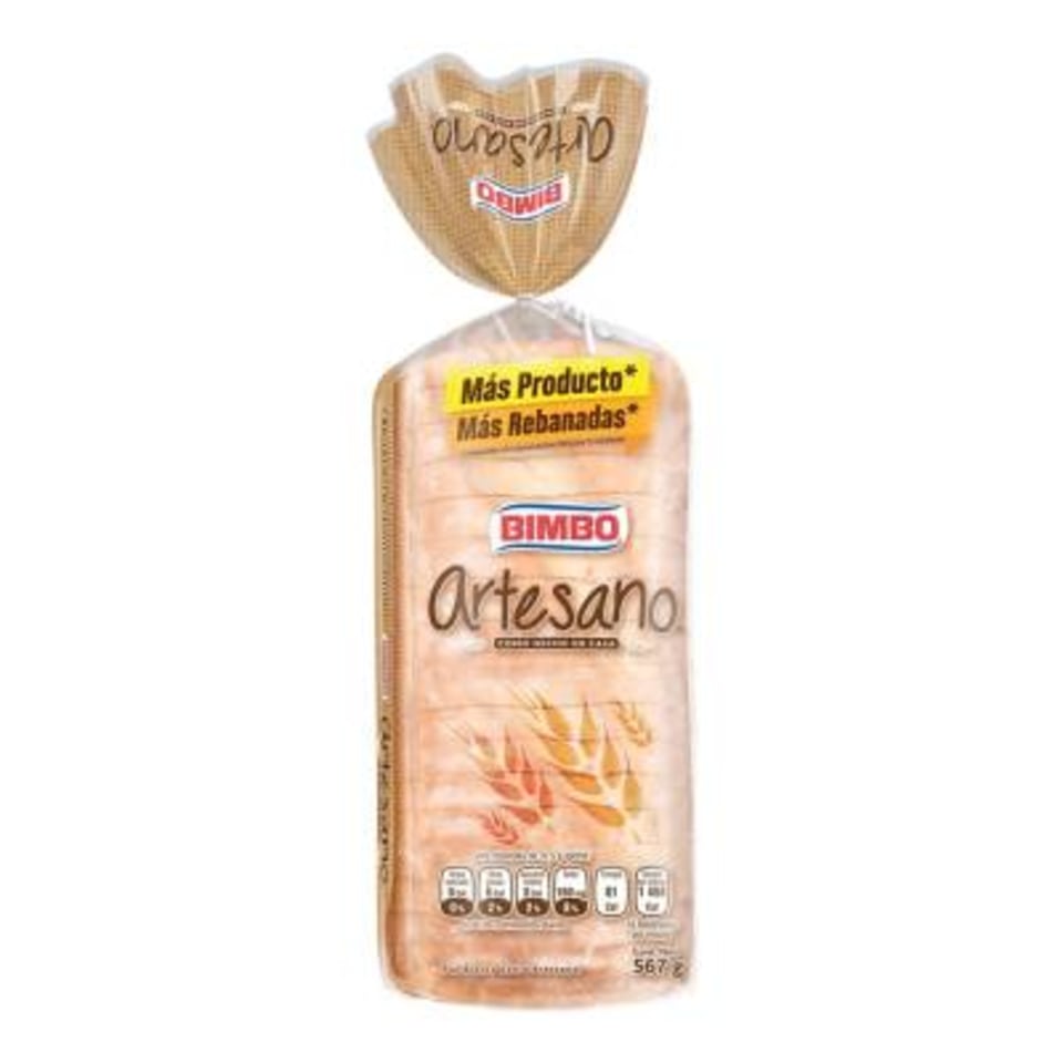 Pan De Barra Artesano Bimbo 567.0 Gr