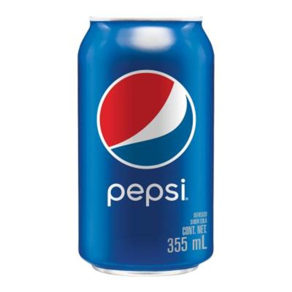 Soda Lata Cola Regular Pepsi 355 Ml