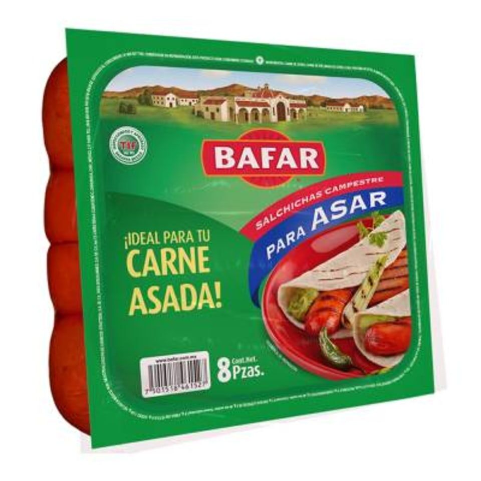 Salchicha Para Asar Bafar 800.0 Gr