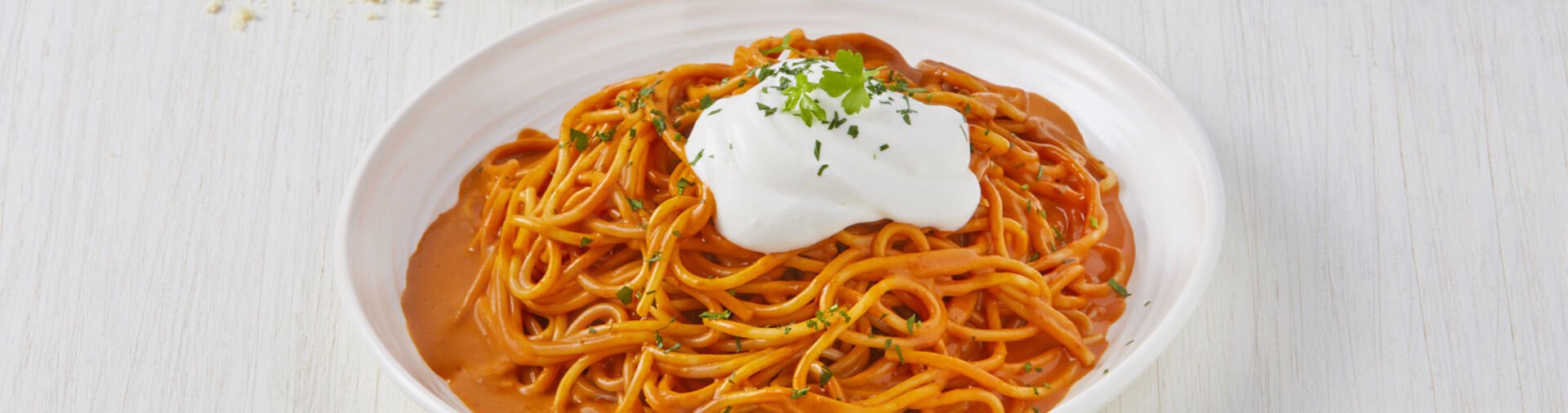 Espagueti Rojo Cremoso