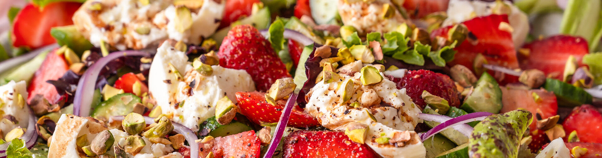 Ensalada de Fresas y Lechugas