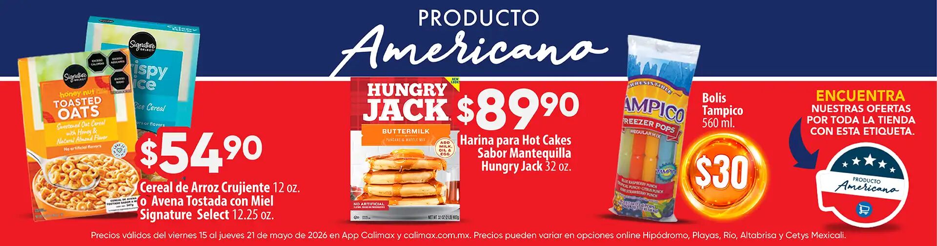 Ofertas Producto Americano