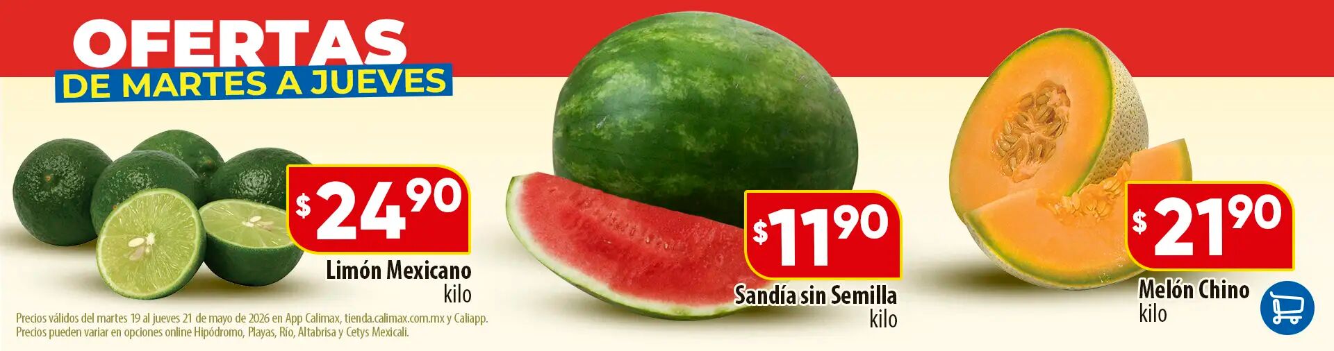Ofertas Frutas Martes A Jueves Y Verduras