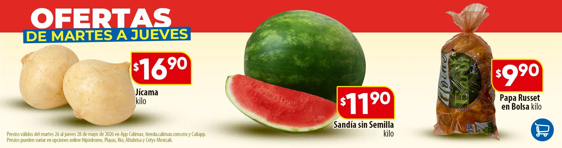 Ofertas Frutas Martes A Jueves Y Verduras