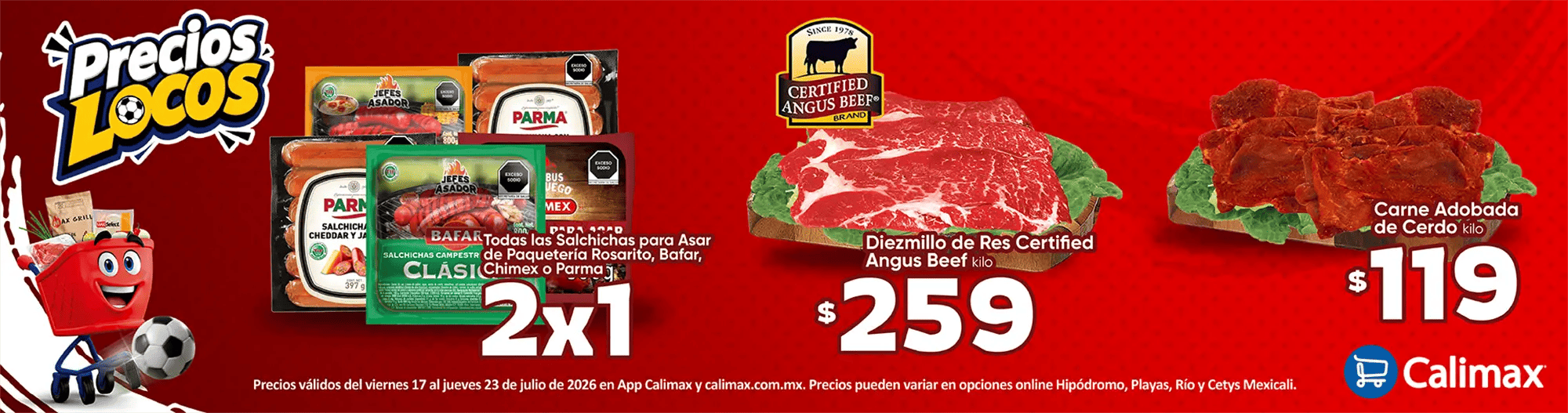 Ofertas Carne Asada