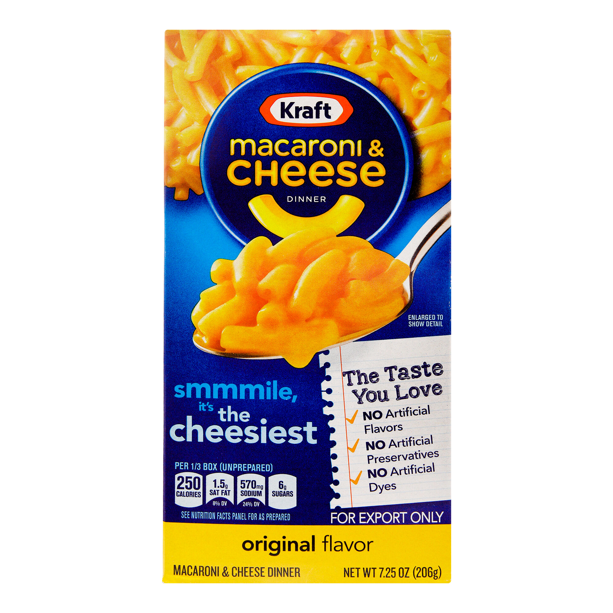 Pasta Macarroni Cheese Kraft 206 0 Gr