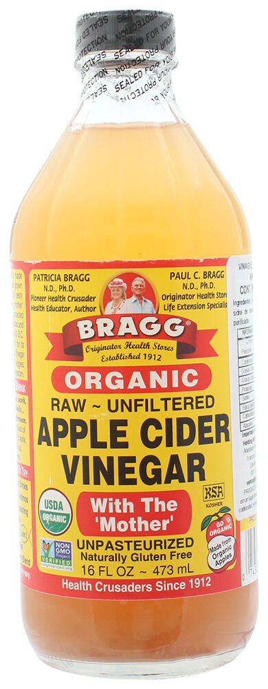 Vinegar Apple Cider Bragg 473.0 Ml