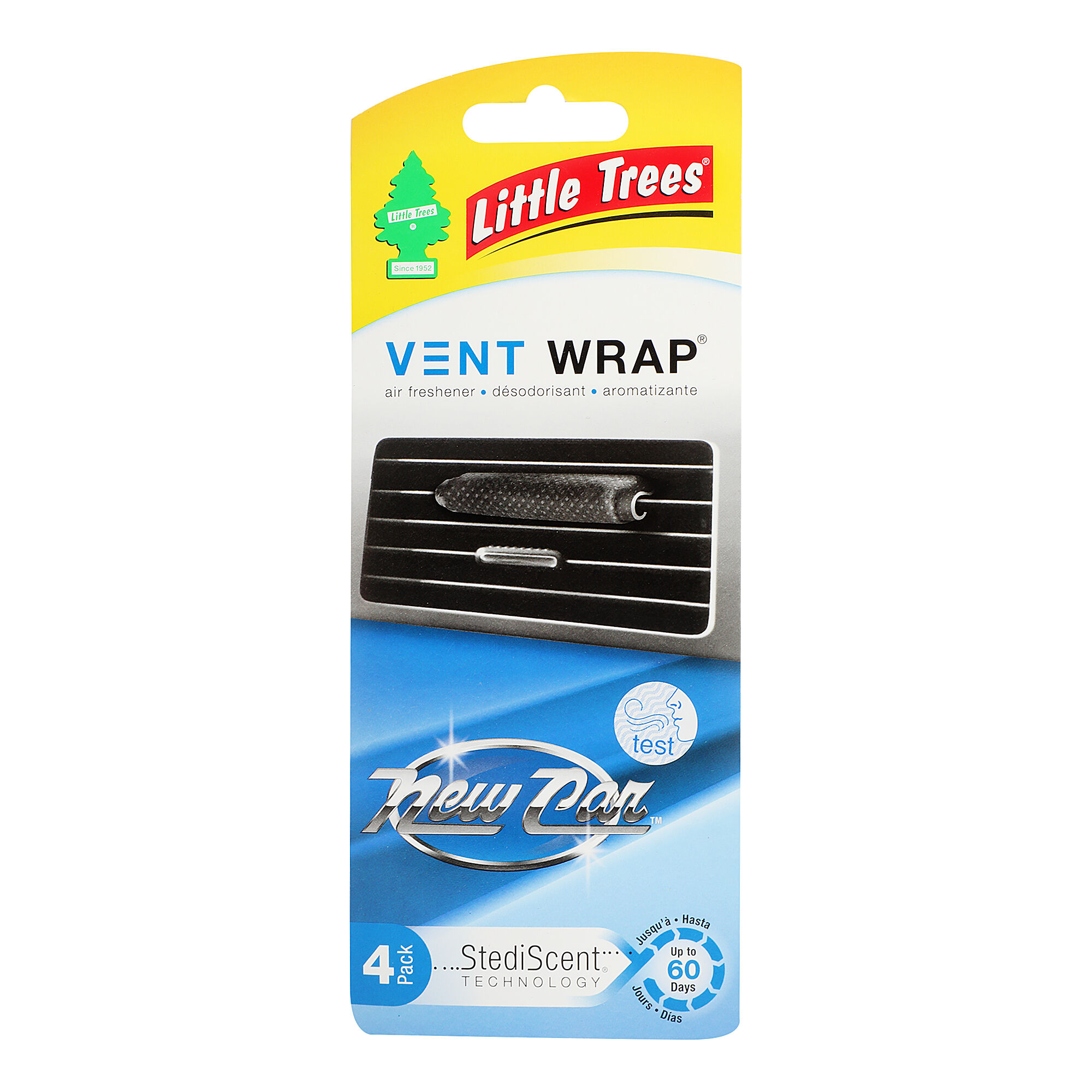 Aromatizante Vent Wrap Auto Nuevo Little Trees 1 Pza