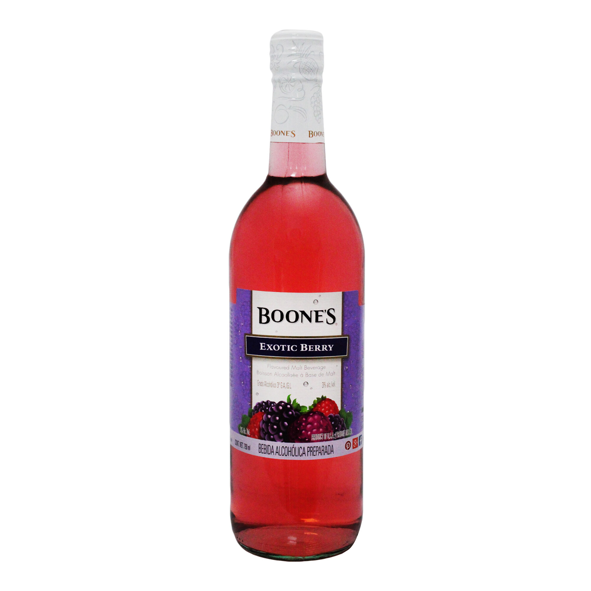 Bebida Exoticberry Boones 750.0 Ml