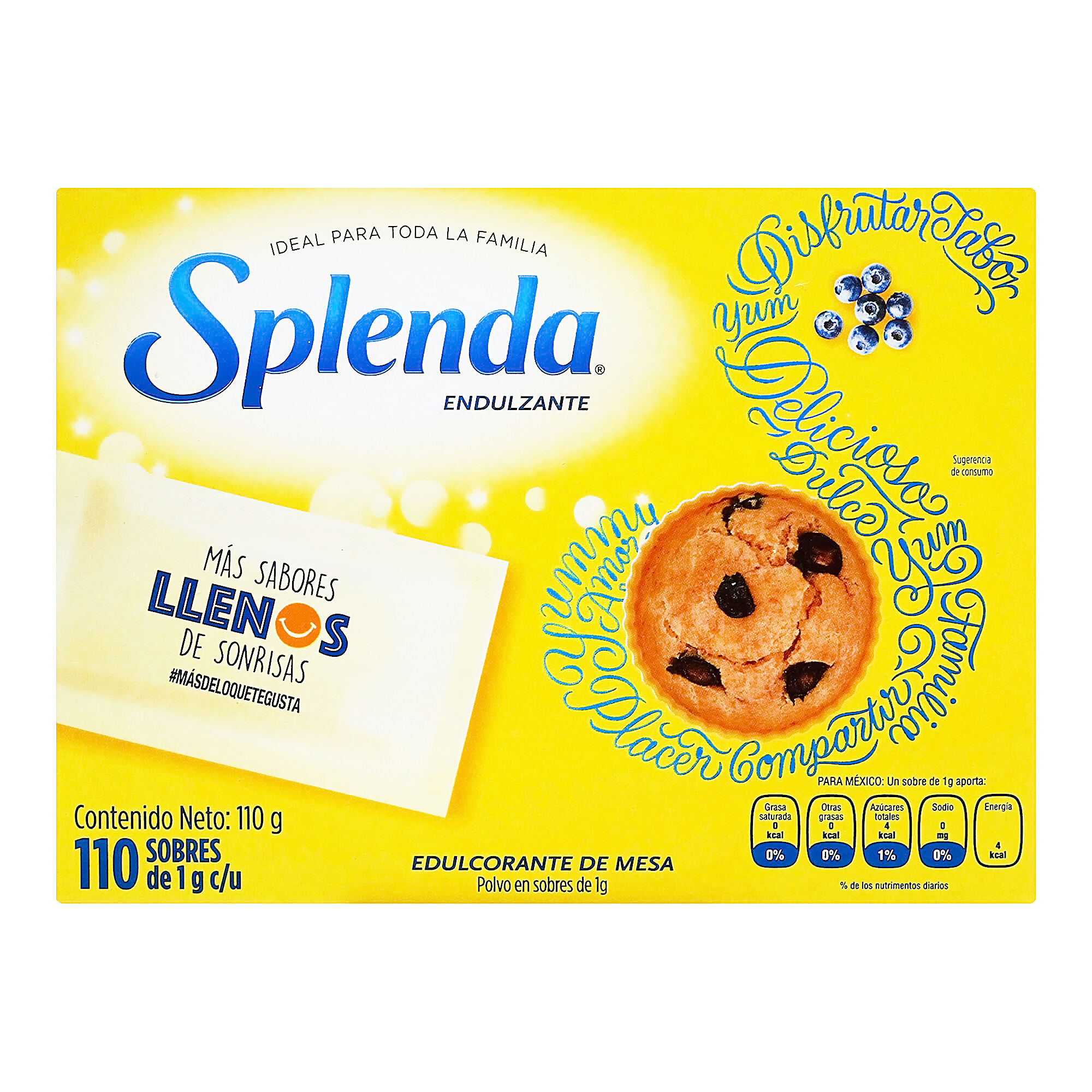 Endulzante Granulado Splenda 110.0 Sob