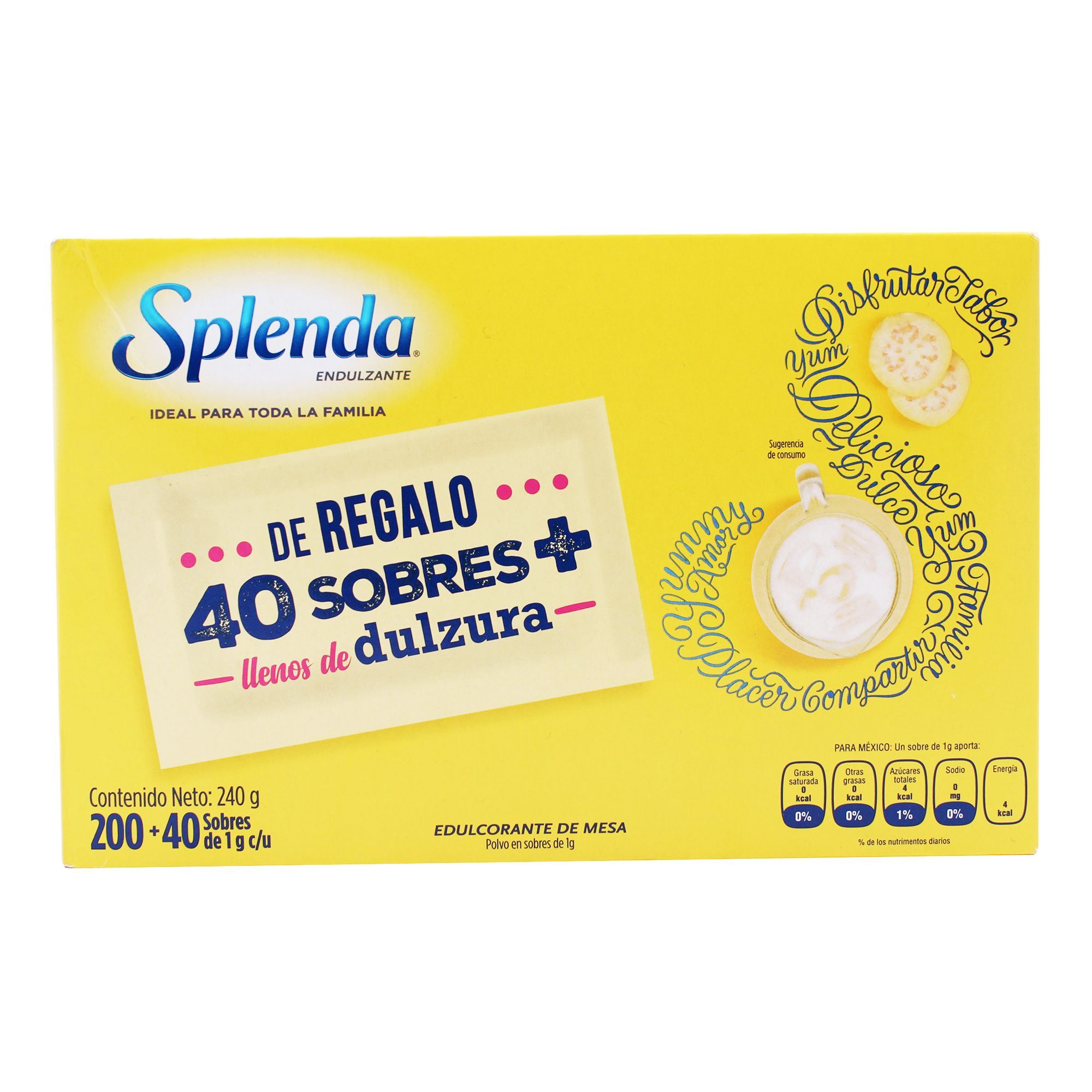 Endulzante Mesa Splenda 200.0 Sob