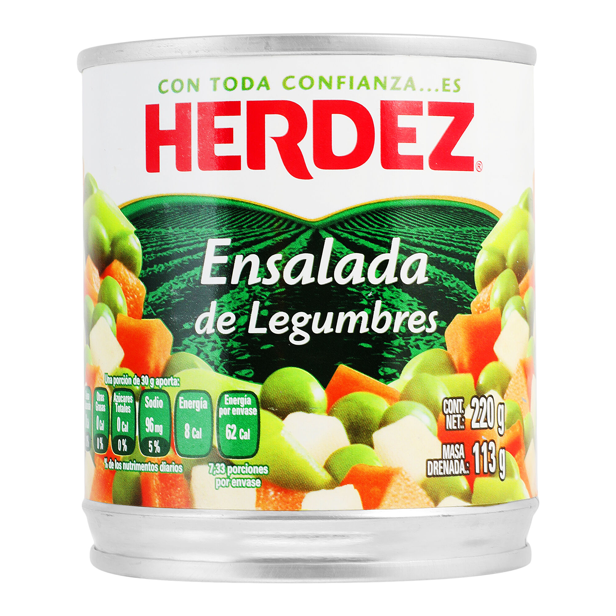 Ensalada Legumbres Herdez 220 0 Gr