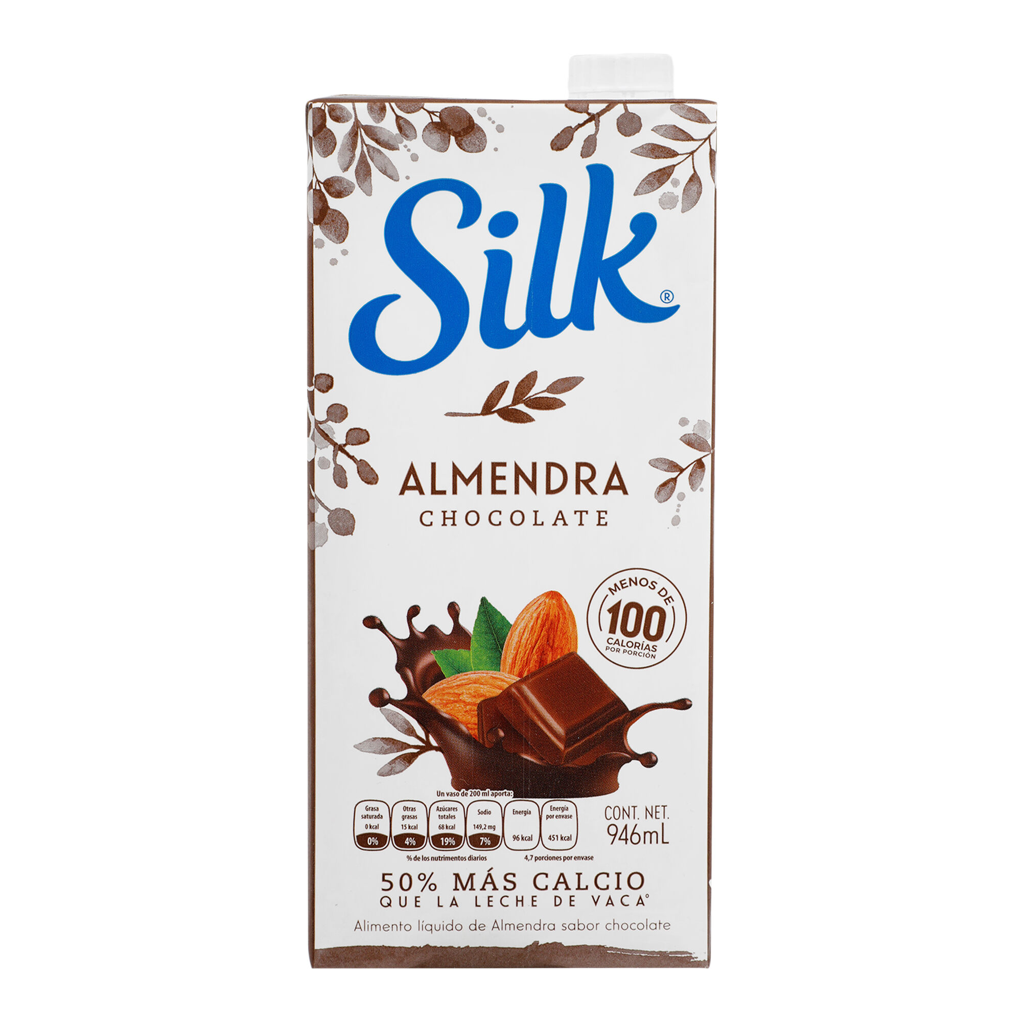 Leche Almendra Chocolate Silk 946.0 Ml