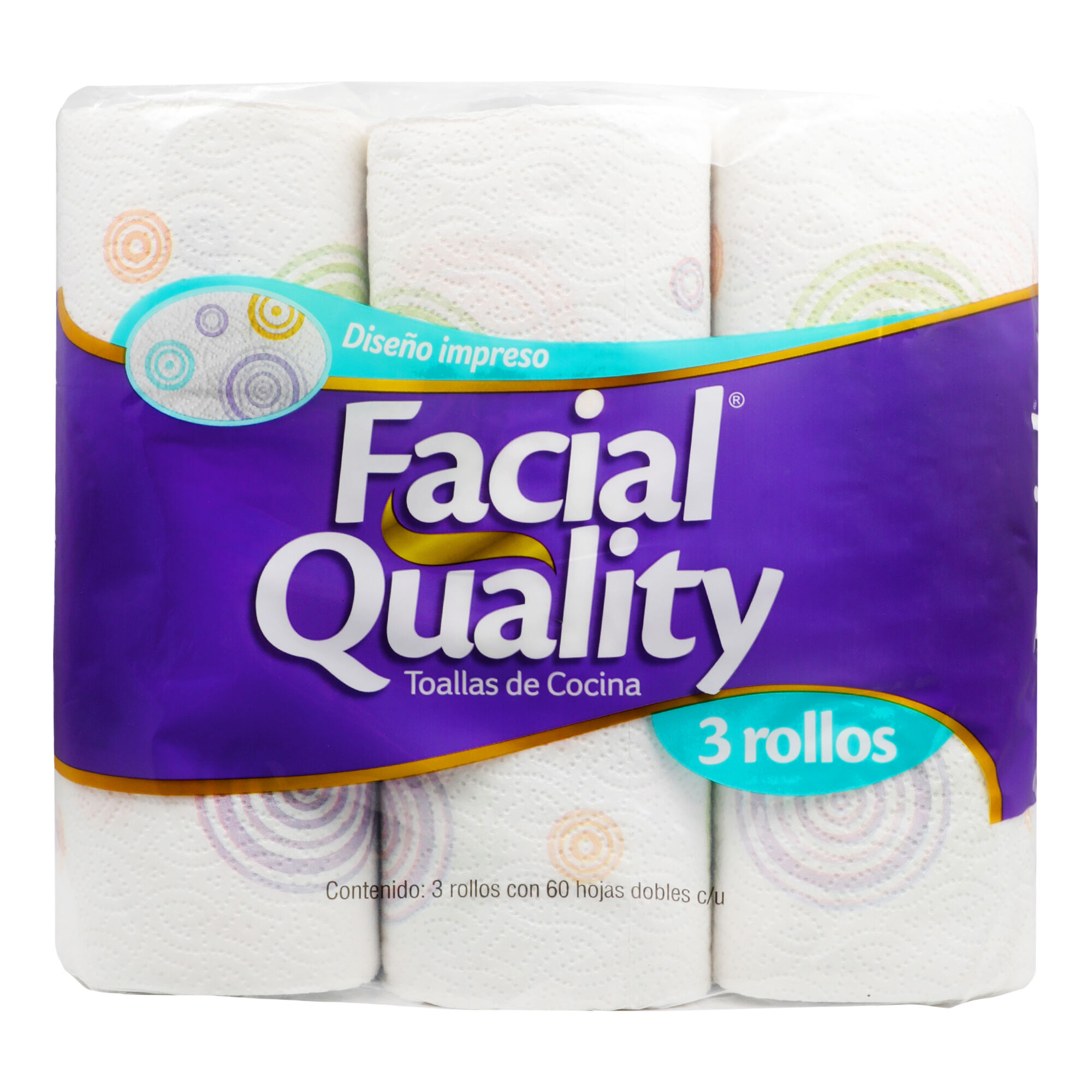 Servitoalla 60 Hd Facial Quality 3.0 Rollo