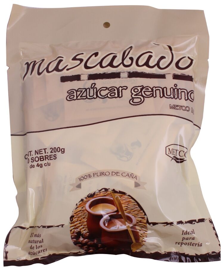 Azucar Mascabado Genuino Metco 50.0 Sob
