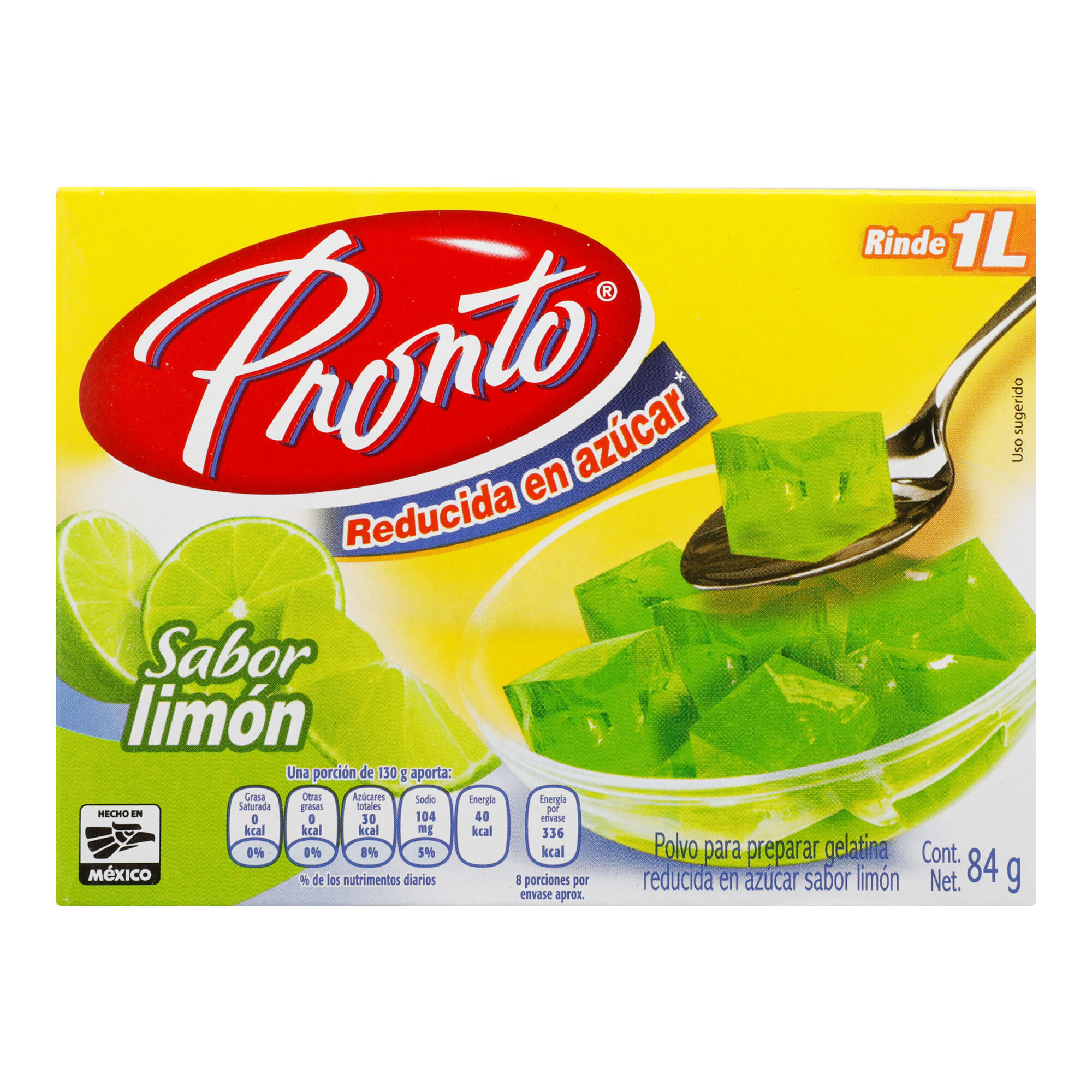 Gelatina Limon Pronto 84.0 Gr