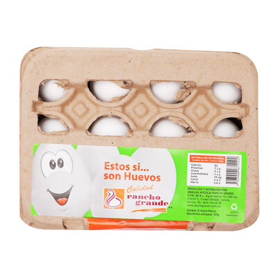 Huevo Blanco Rancho Grande 12 Pza