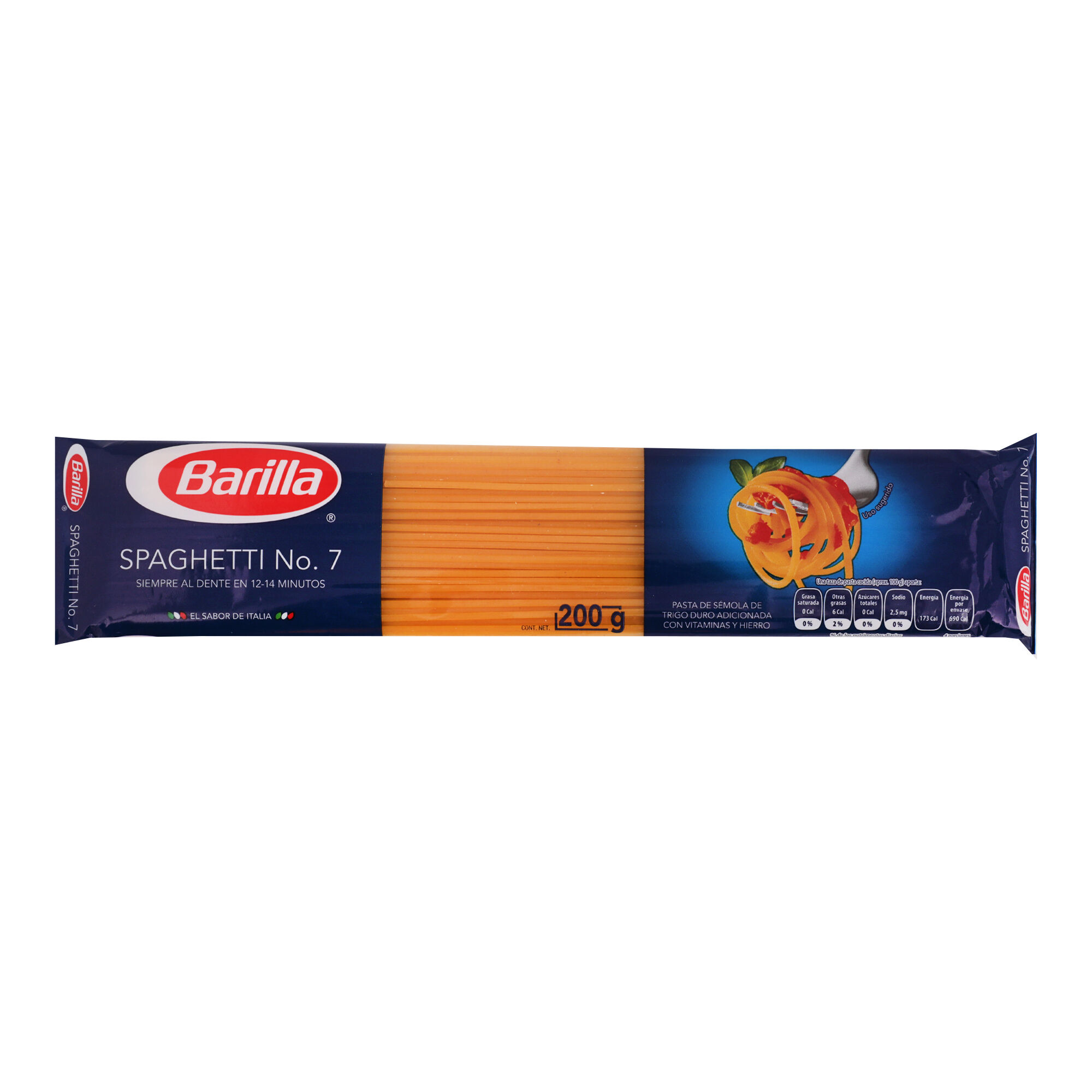 Pasta Spaghettoni # 7 Barilla 200.0 Gr