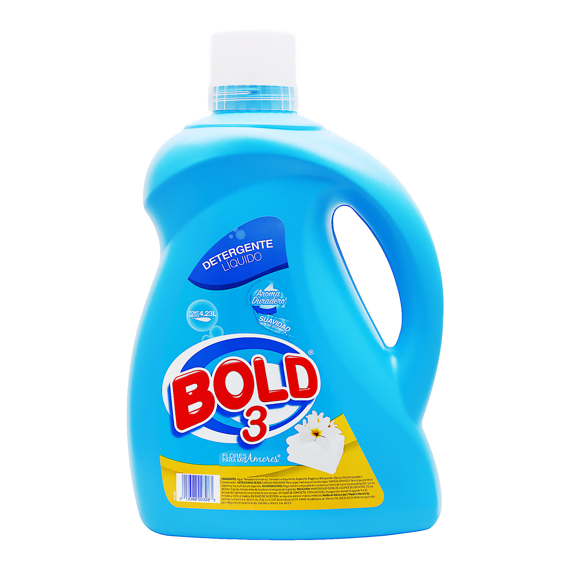 Detergente Liquido Flores Para Mis Amores Bold 4.23 Lt