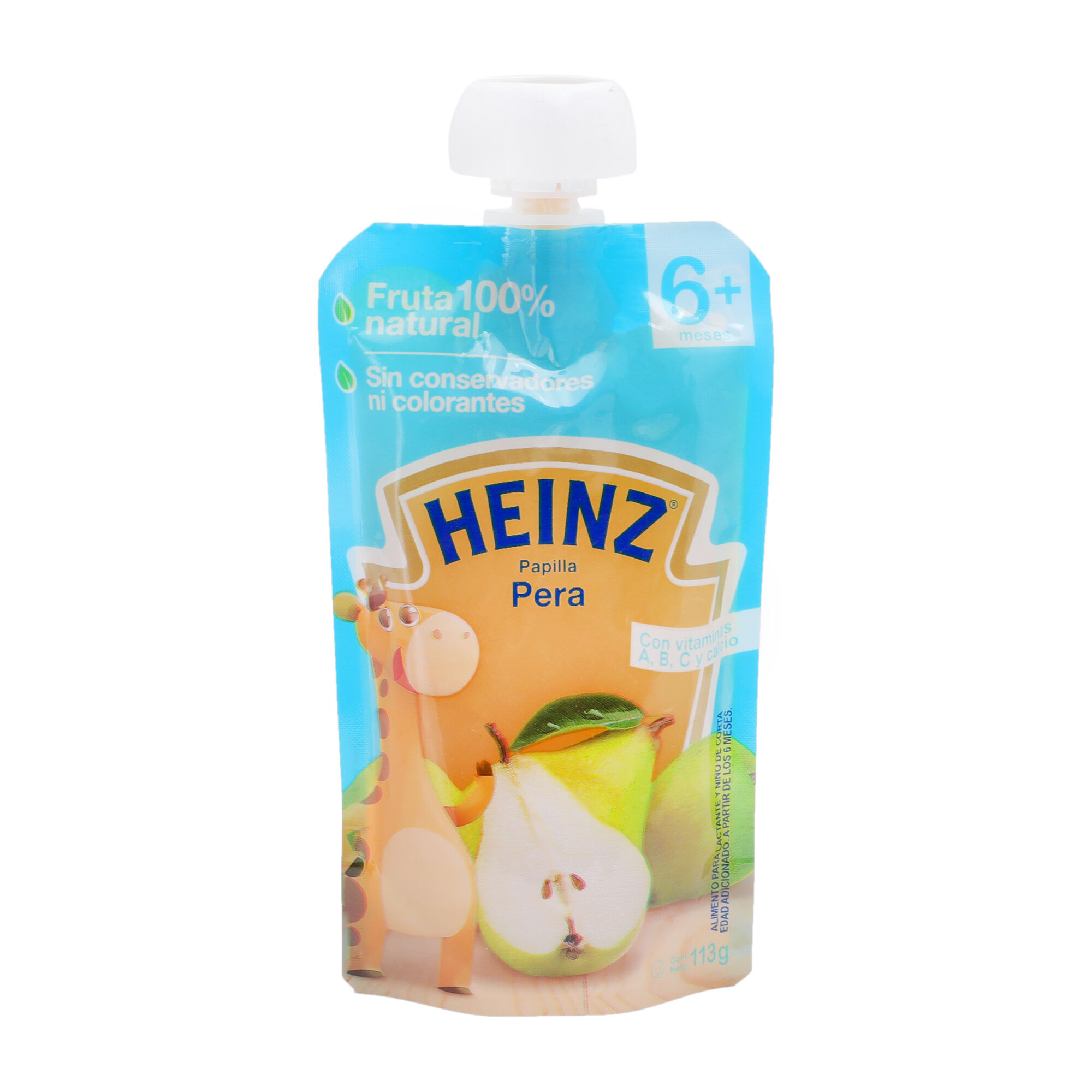 Papilla Flexipack Pera 2da Eta Heinz 113.0 Gr