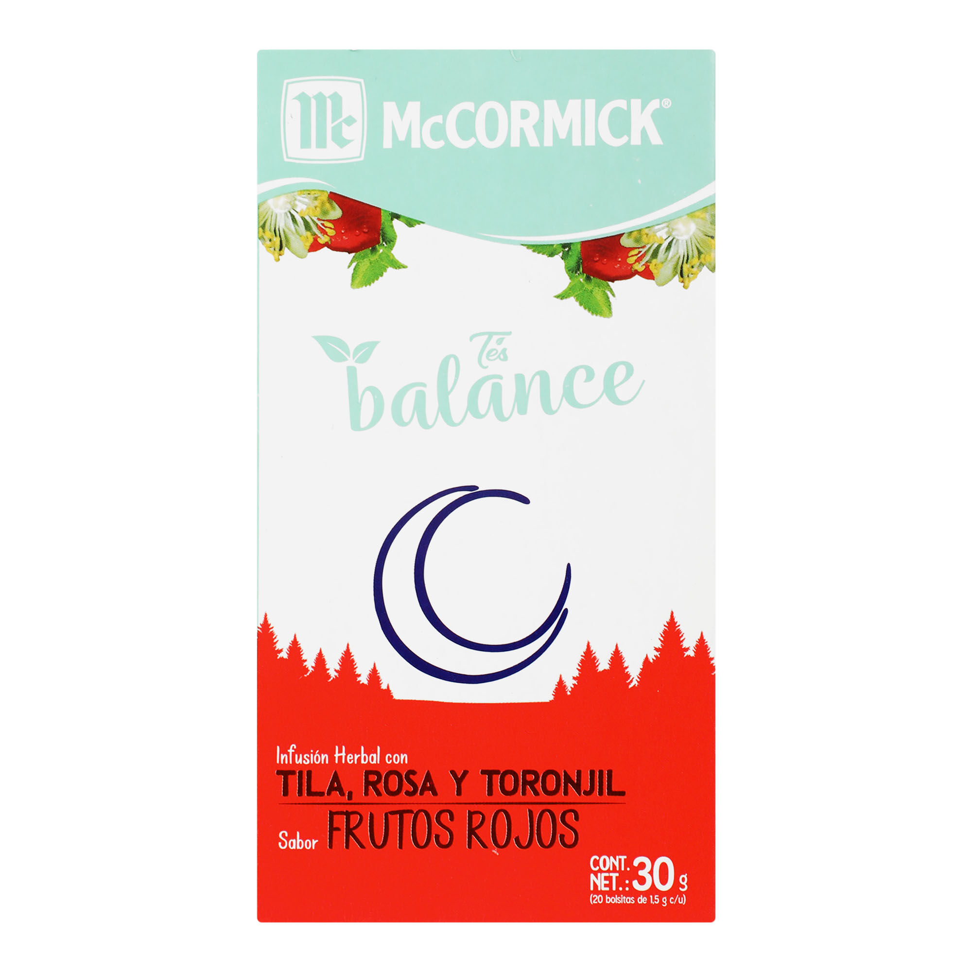 Te Balance Frutos Rojos Mc Cormick 20.0 Sob