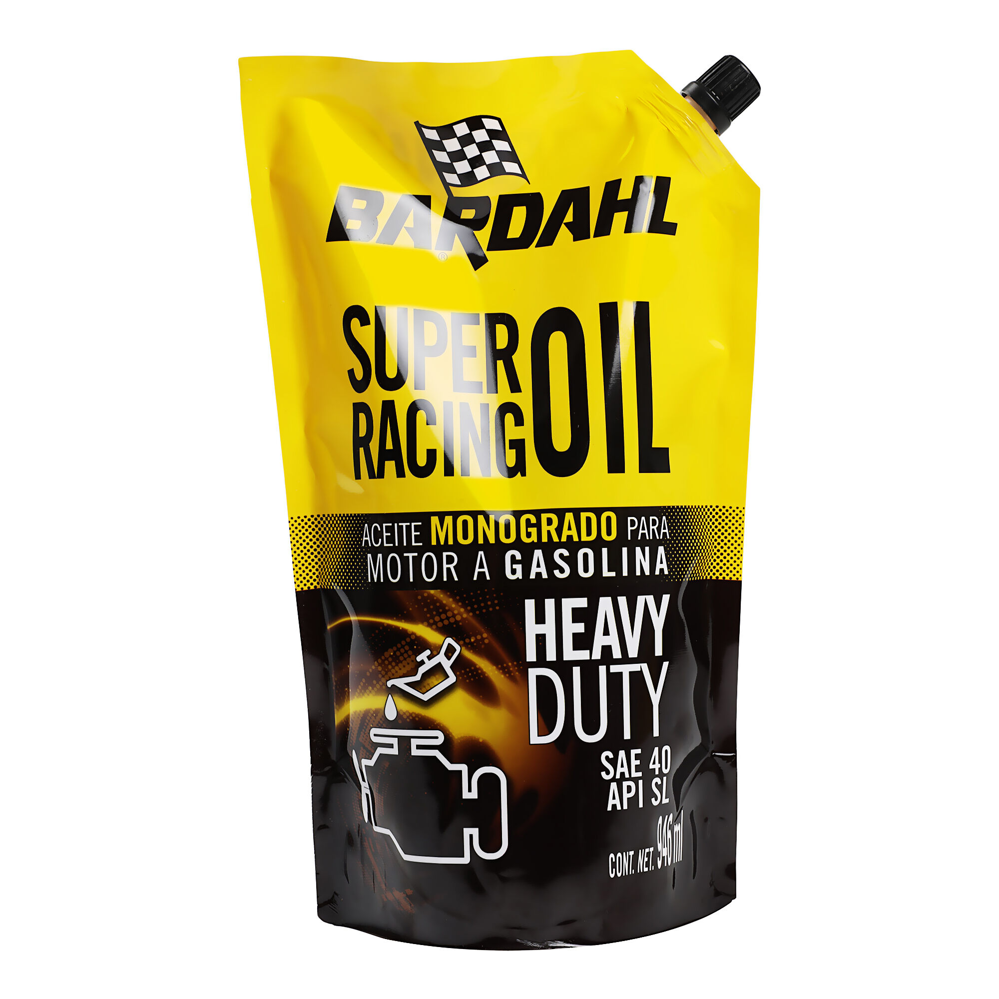 Aceite P/motor Heavyduty Sae 40 Bardahl 946.0 Ml