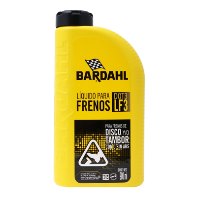 Liquido Frenos Lf 3 Bardhal 900.0 Ml