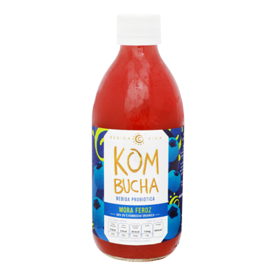 Bebida Viva Mora Feroz Kombucha 355.0 Ml