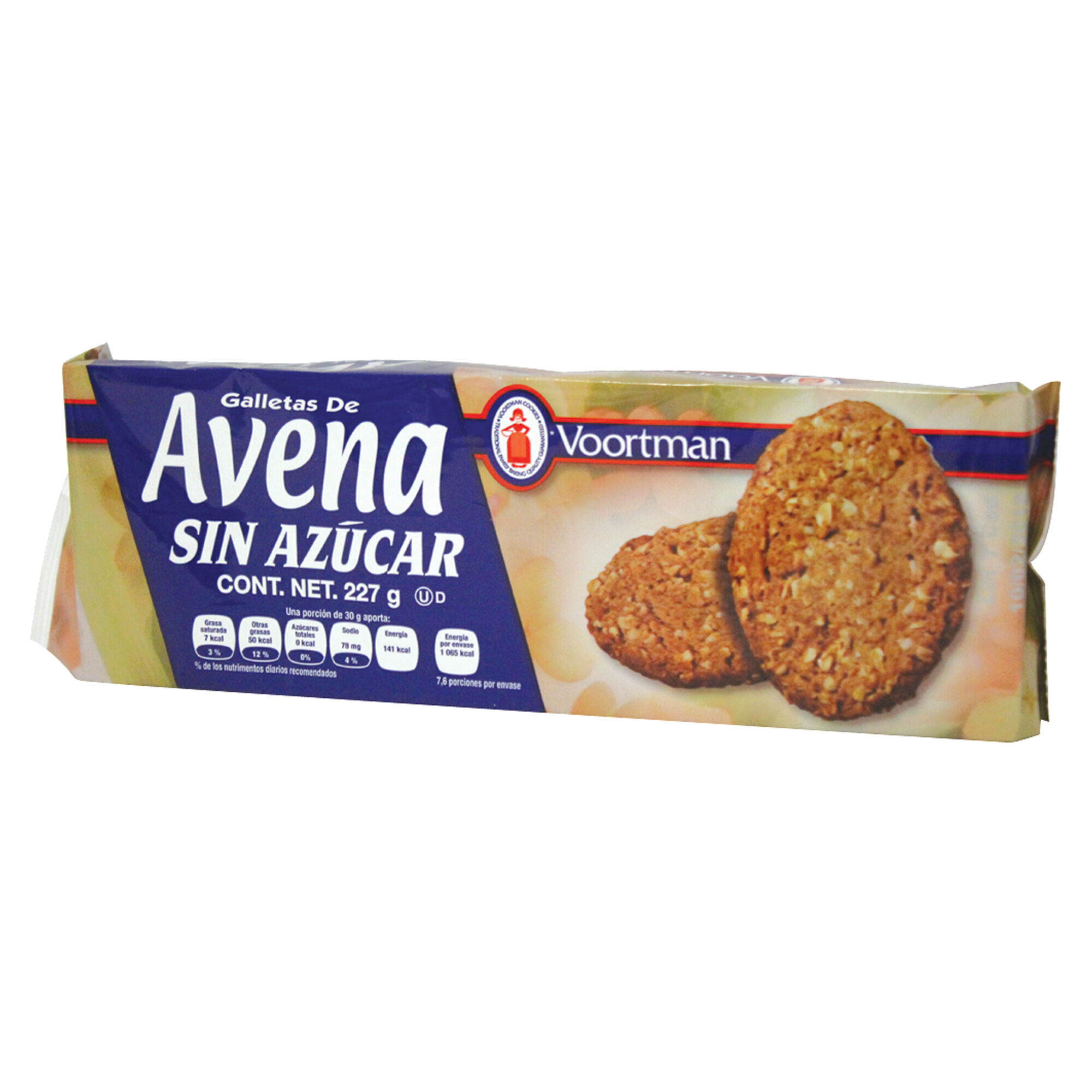 Sugar Free Cookies Oatmeal Voortman 227 0 Gr