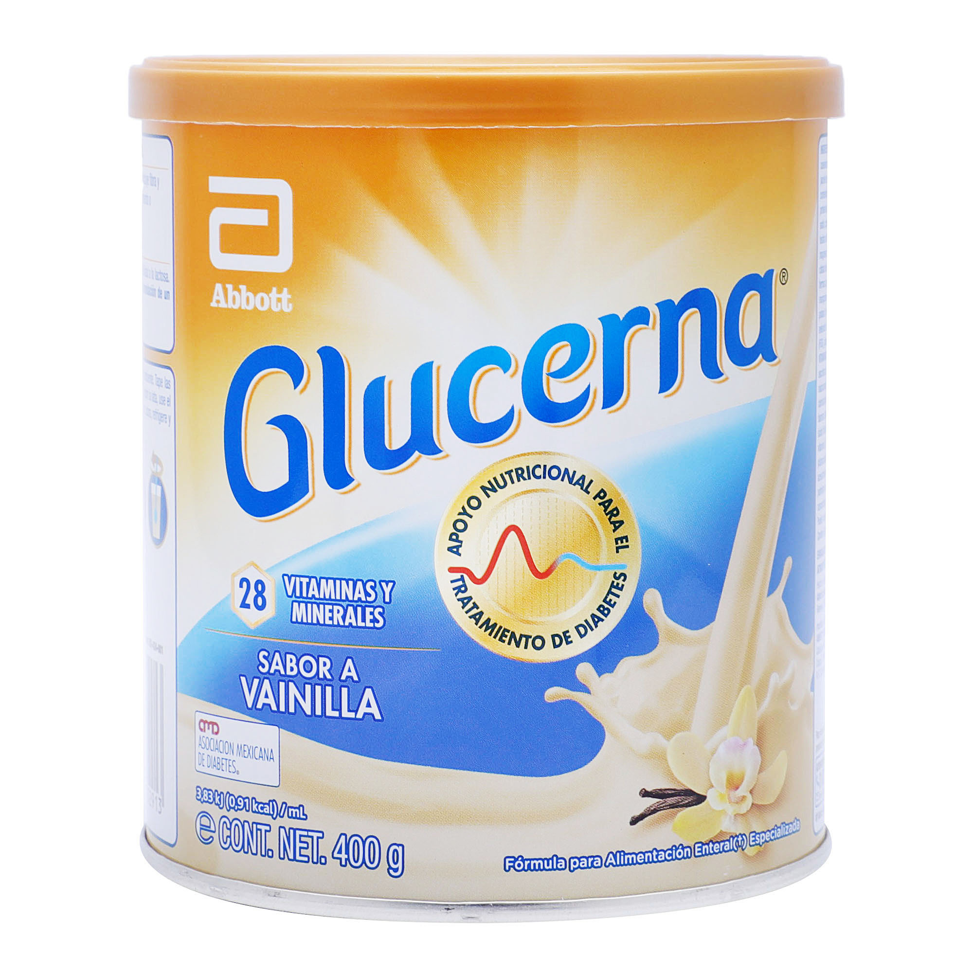 Polvo Vainilla Glucerna 400.0 Gr