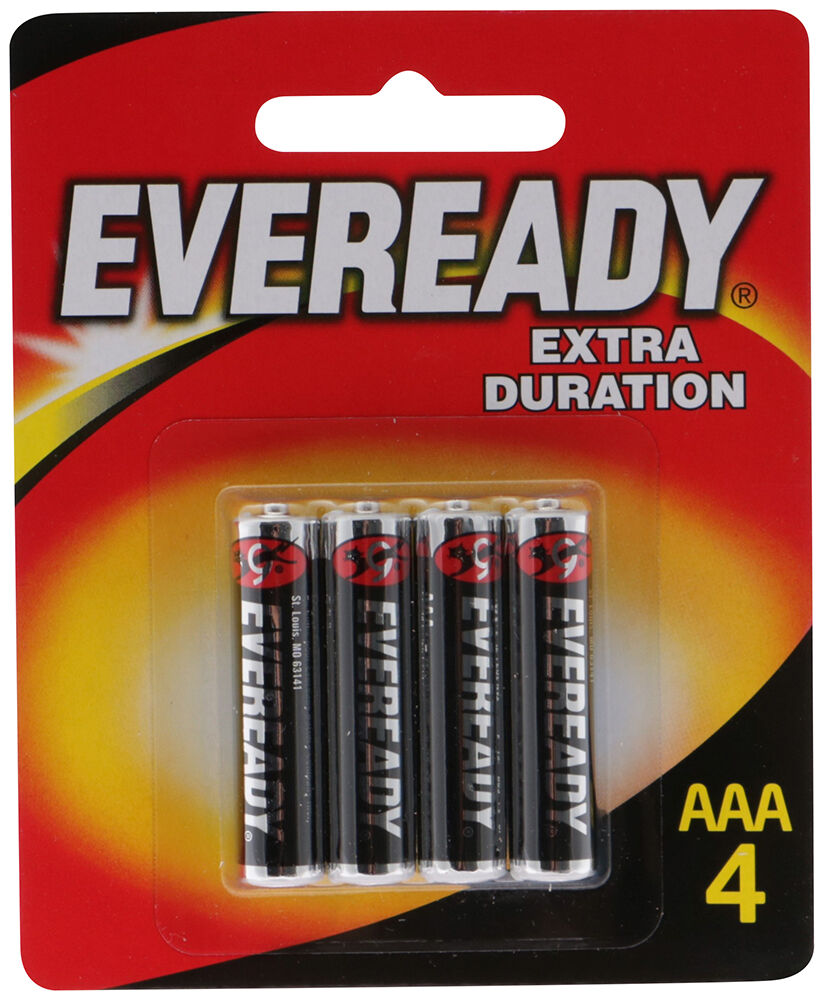 Pila Carbon Zinc Aaa Eveready 4.0 Pza
