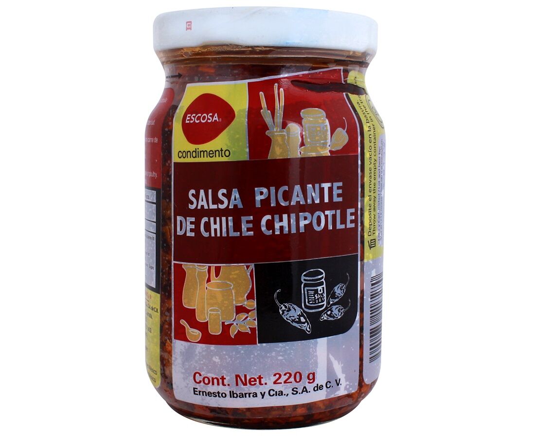 Salsa De Chile Chipotle Escosa 220.0 Gr