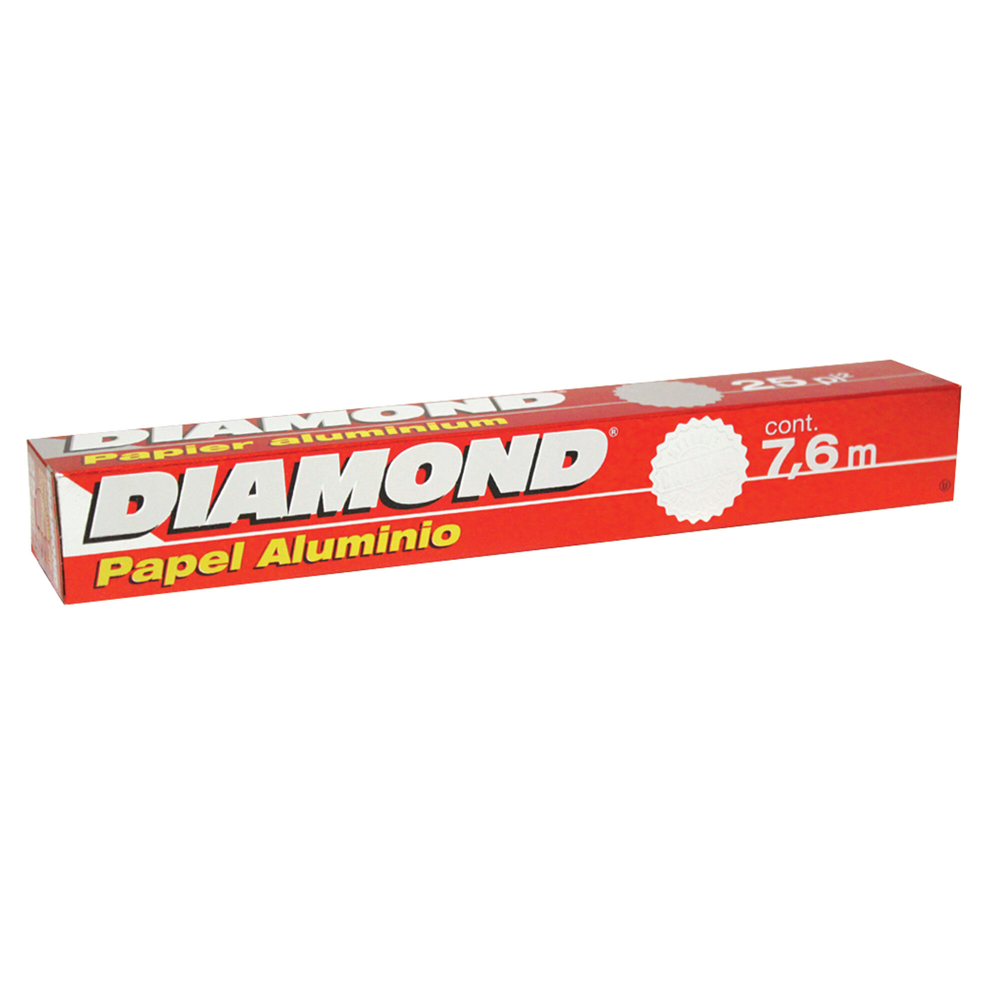 Papel Aluminio 25 Pies Diamond 1.0 Pza