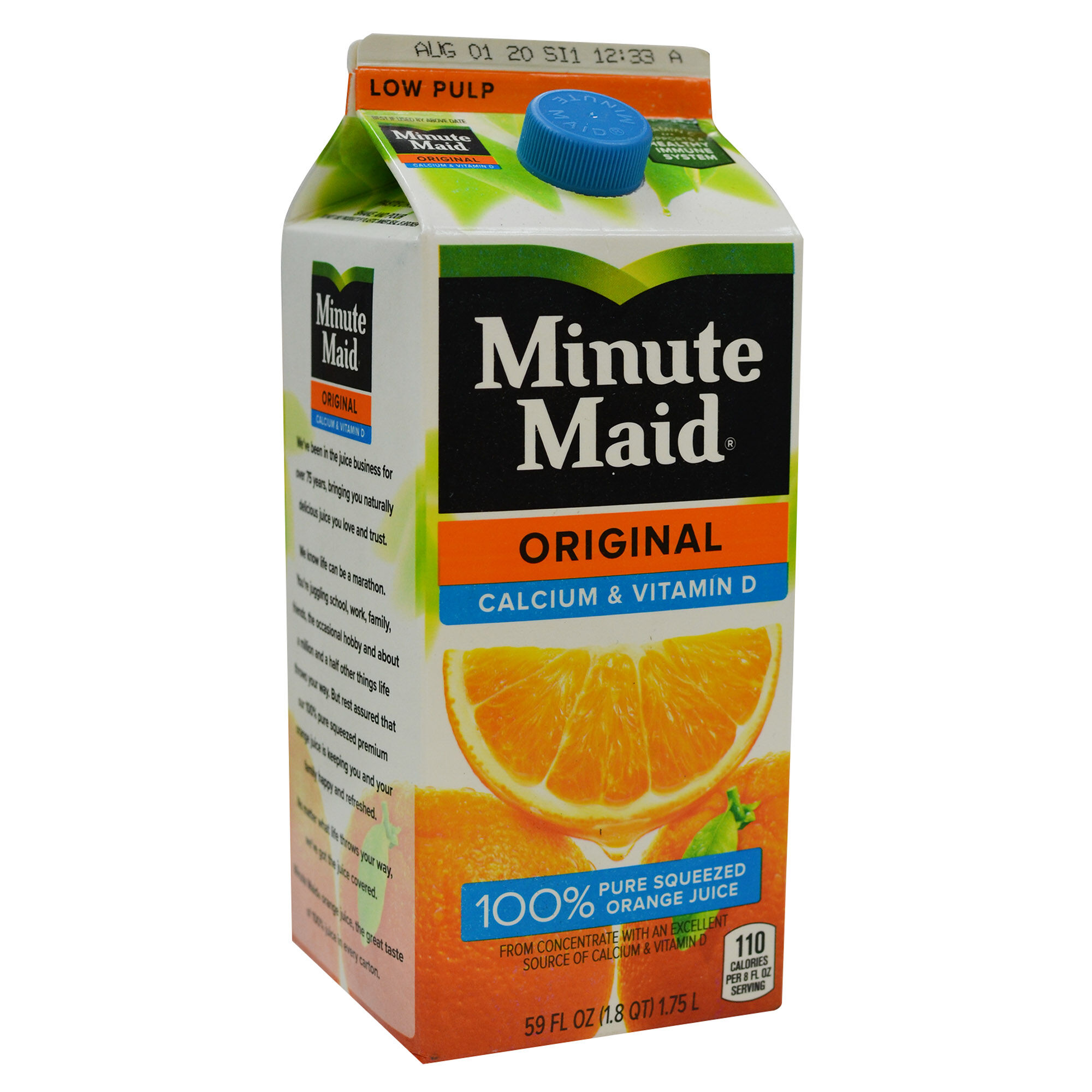 Jugo Naranja Con Calcio Minute Maid 59.0 Oz