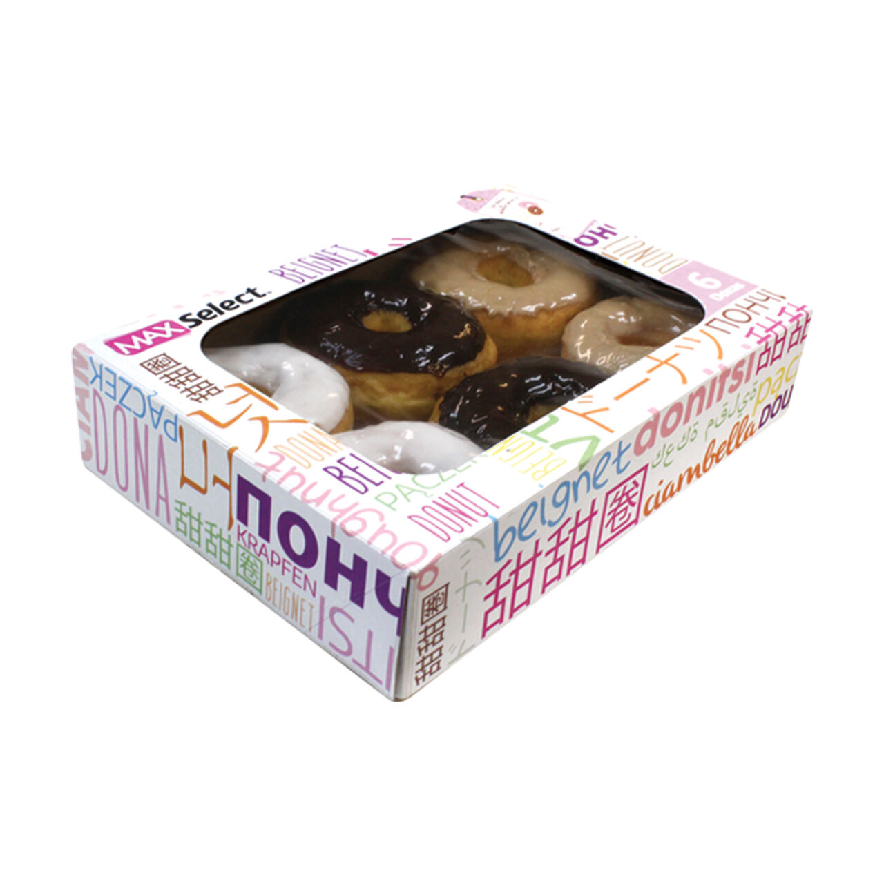 Caja De Donas 6 Pz Pantor 1.0 Pza