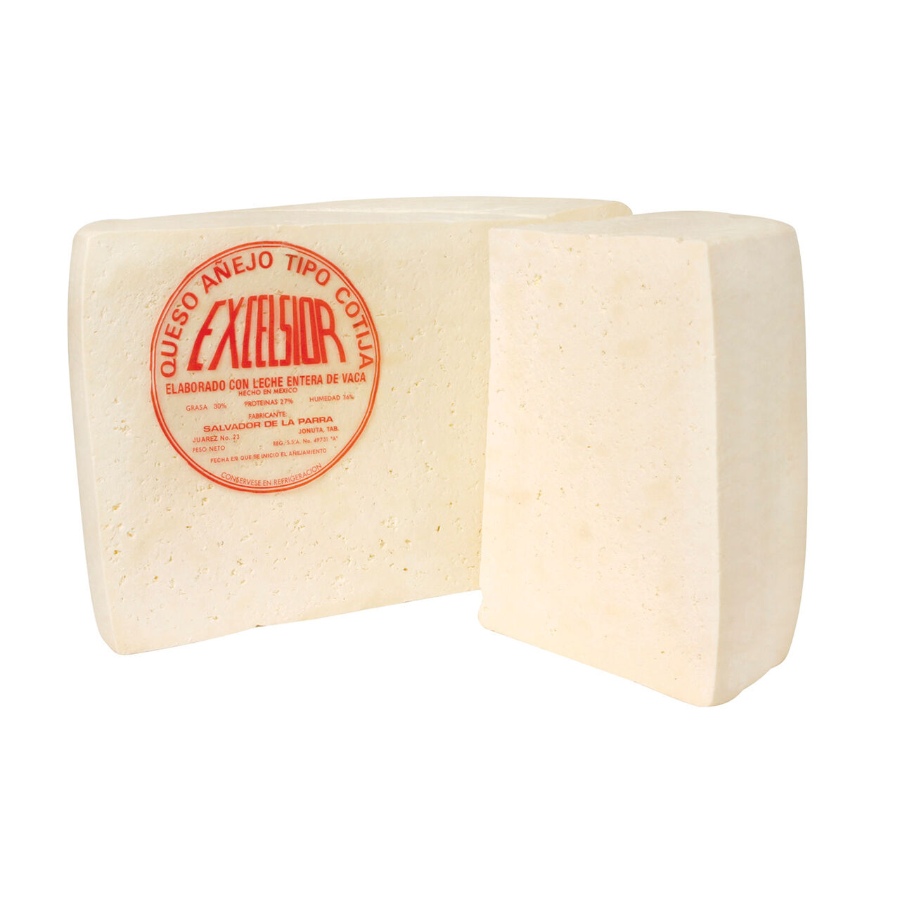Queso Anejo Cotija Excelsior 1 Kg