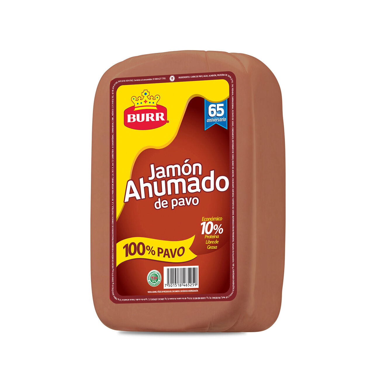 Jamon Pavo Ahumado Burr 1.0 Kg
