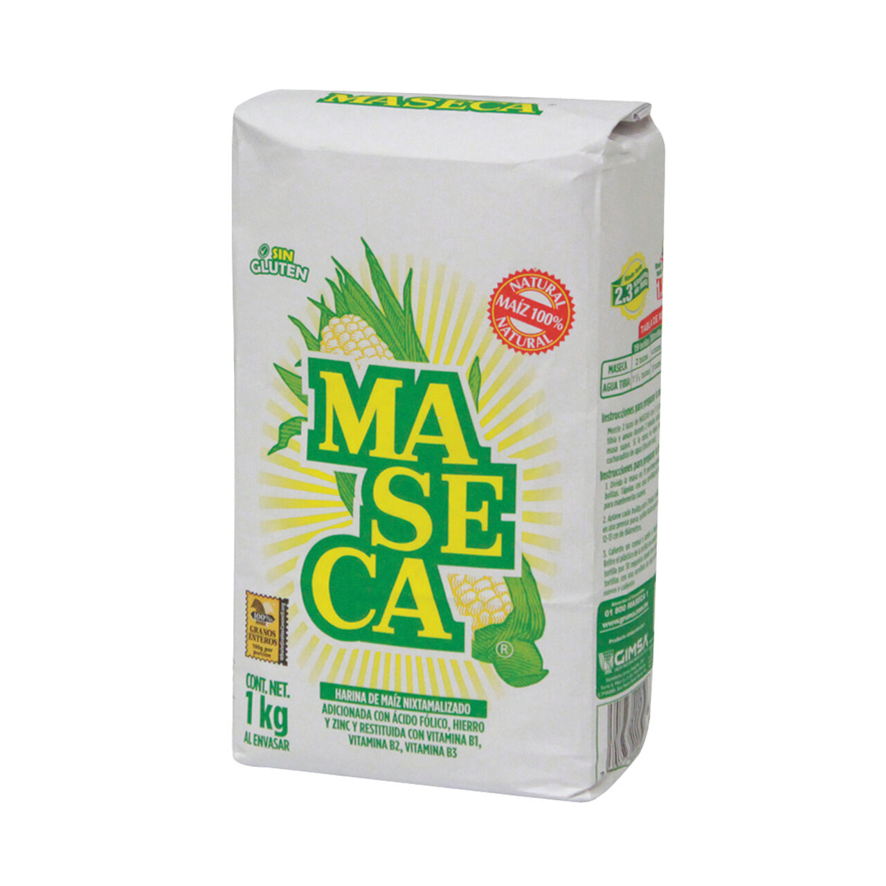 Harina De Maiz Maseca 1.0 Kg