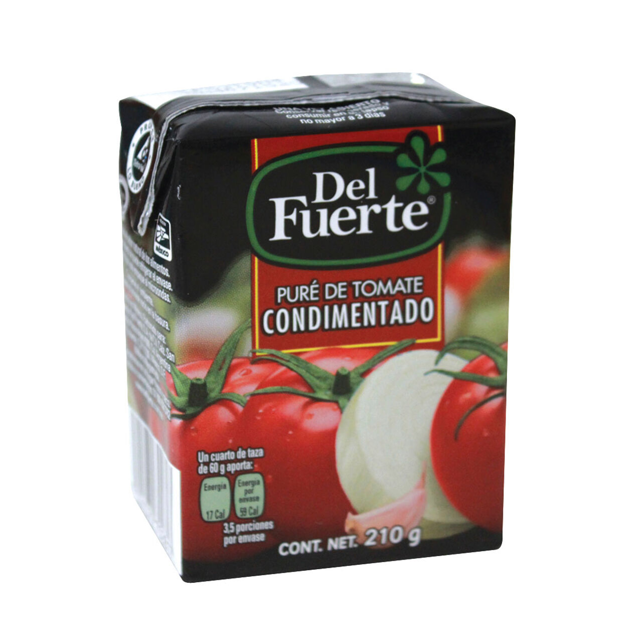 Pure Tomate Condimento Brick Del Fuerte 210 Gr