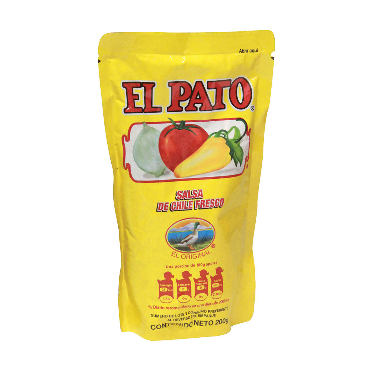 Salsa Chile Fresco El Pato 200 0 Gr