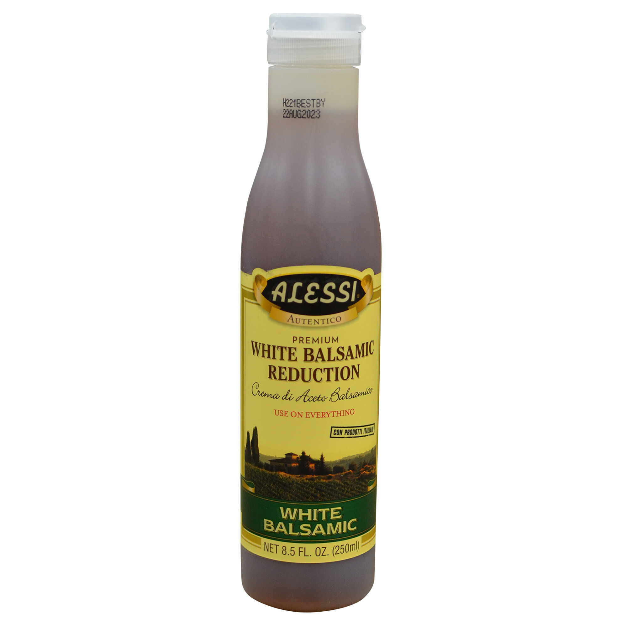 Vinegar White Balsamic Reduction Alessi 8.5 Oz