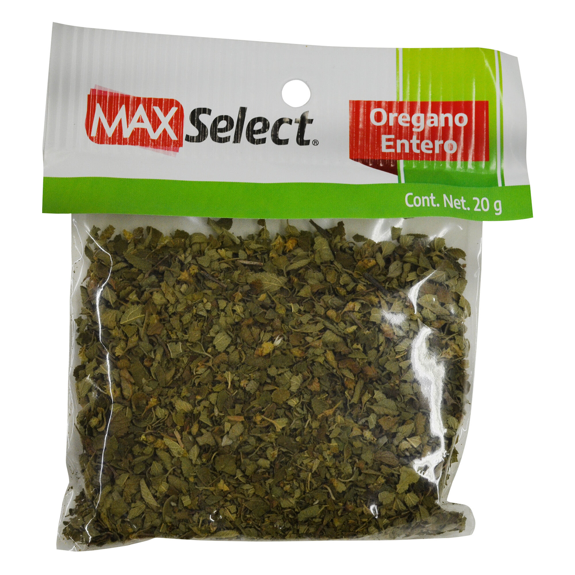 Oregano Entero Max Select 20.0 Gr