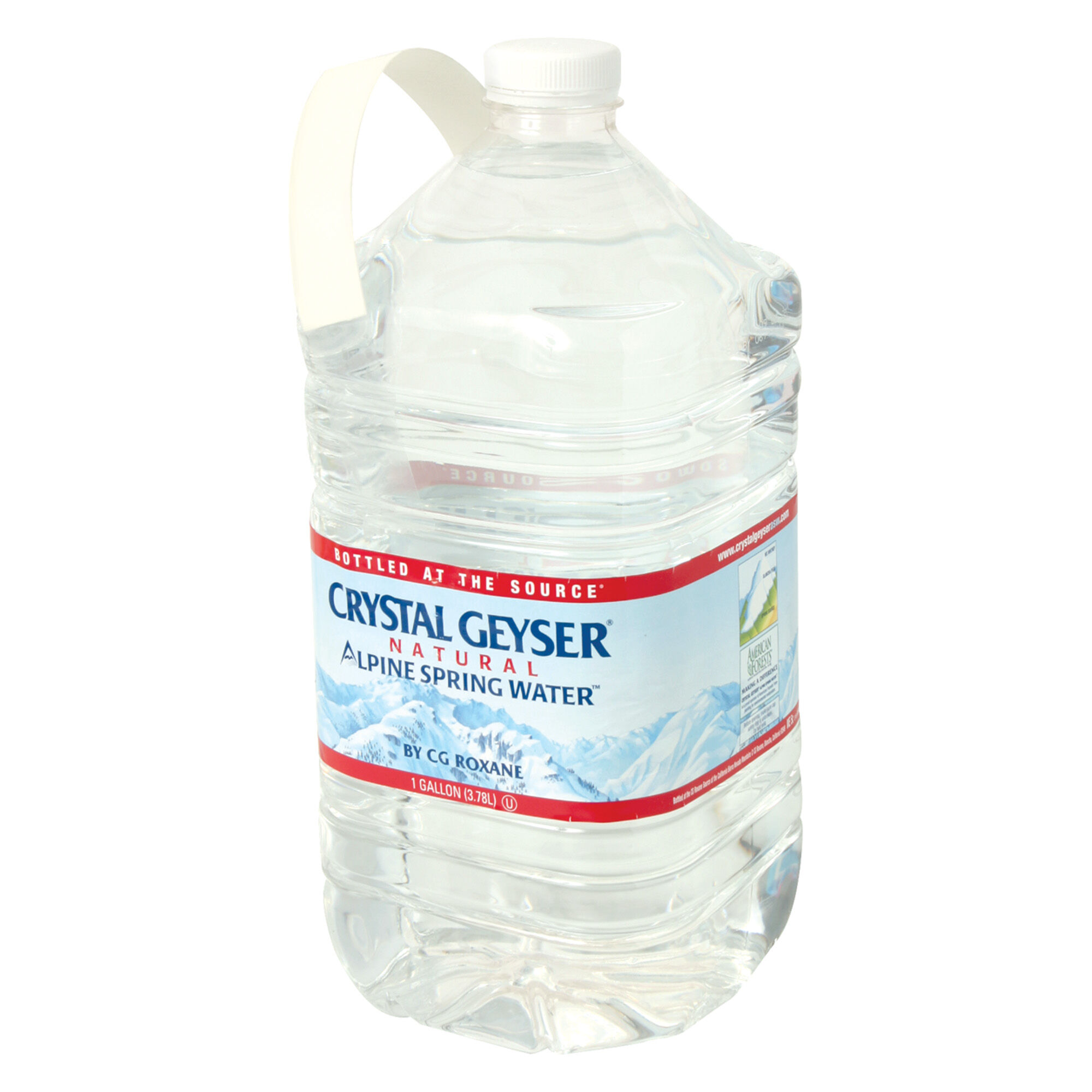 Spring Water Galon Crystal Geyser 1.0 Gal