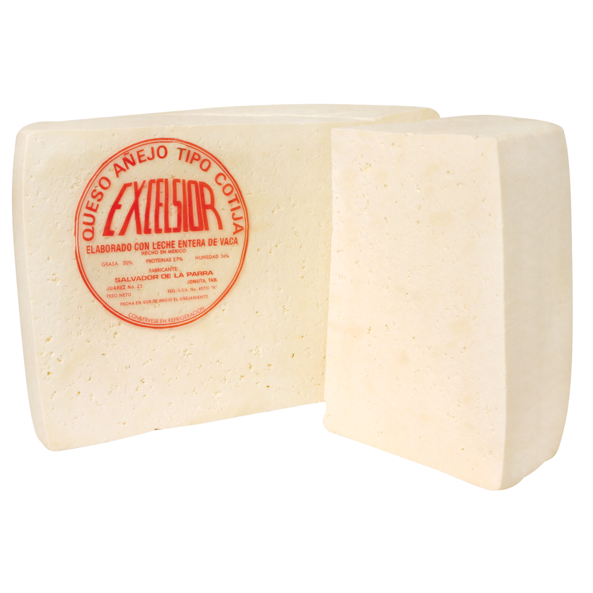 Queso Anejo Cotija Excelsior 1 Kg