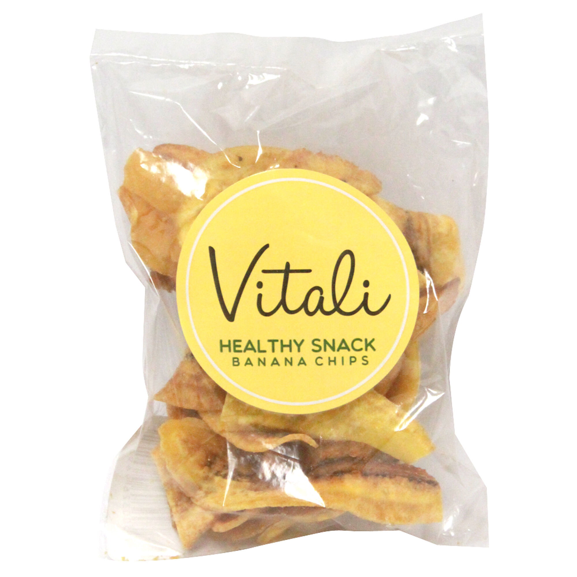 Platanos Deshidratados Natural Vitali 50.0 Gr
