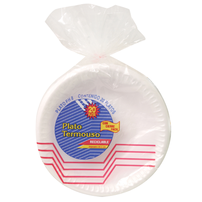 Plato Foam Bowl Termouso 20.0 Pza