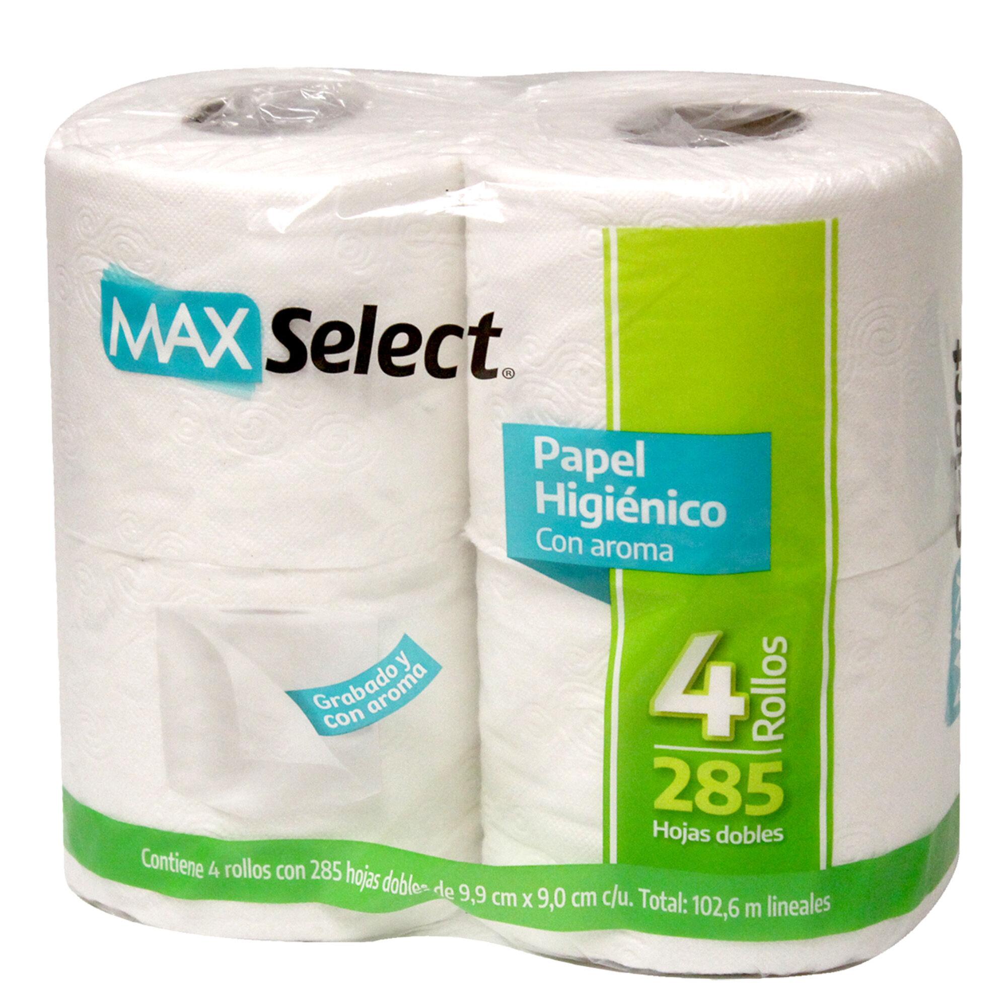 Papel Higienico 285 Hd Max Select 4.0 Pza