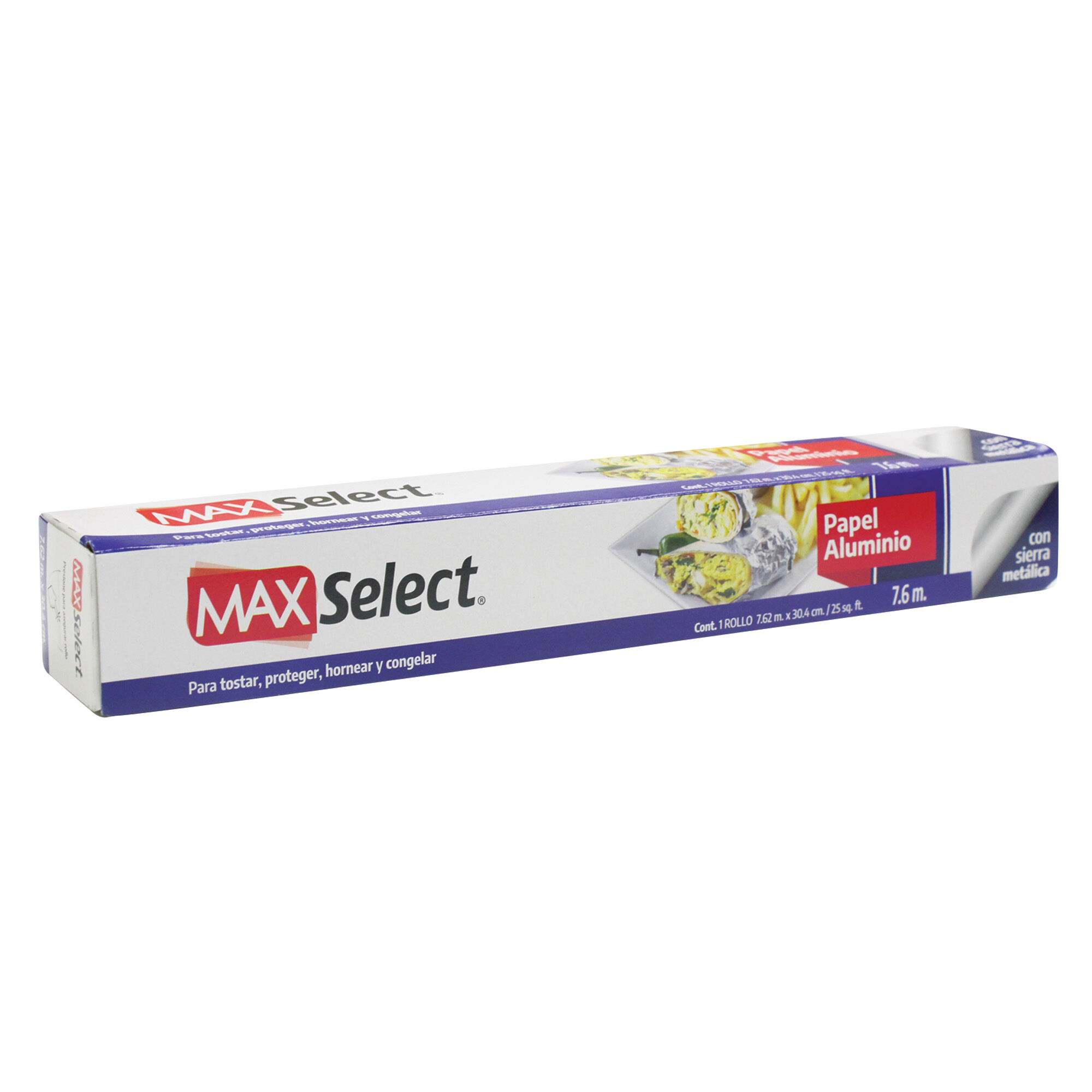 Papel Aluminio Aluminio Max Select 7.6 Mt